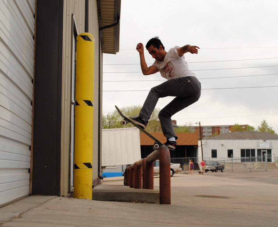 Chris front blunt