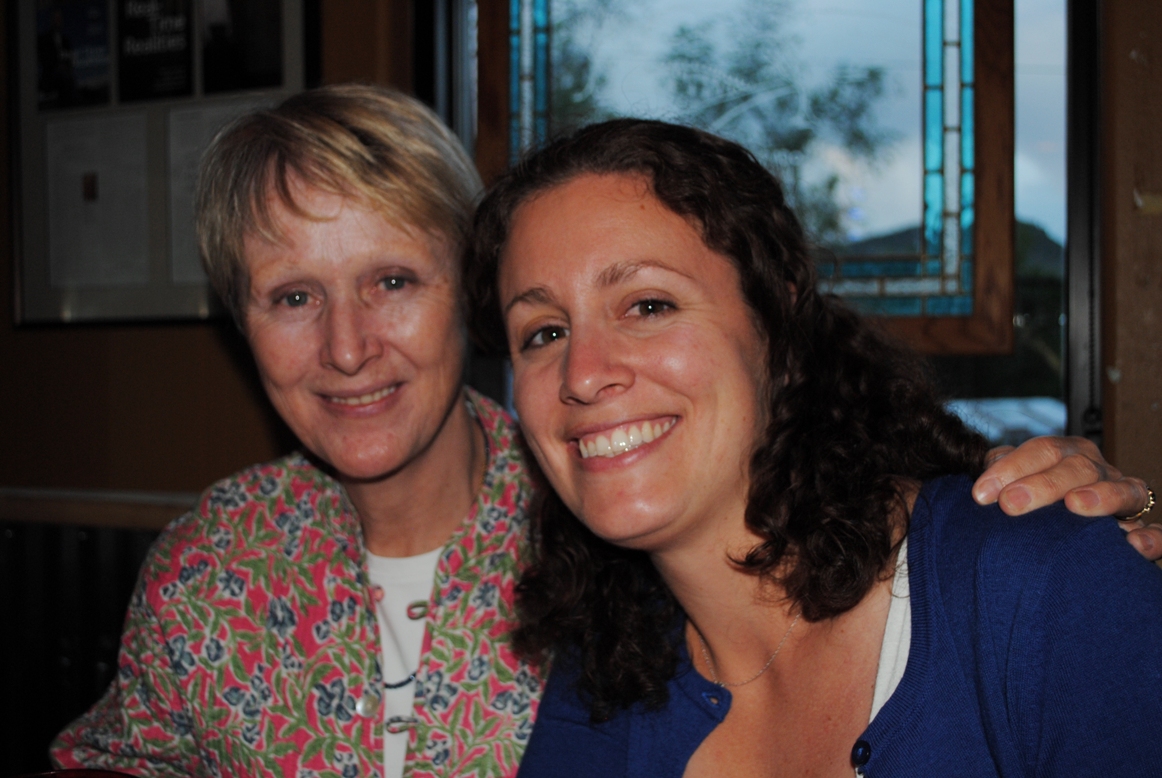 my mom and i