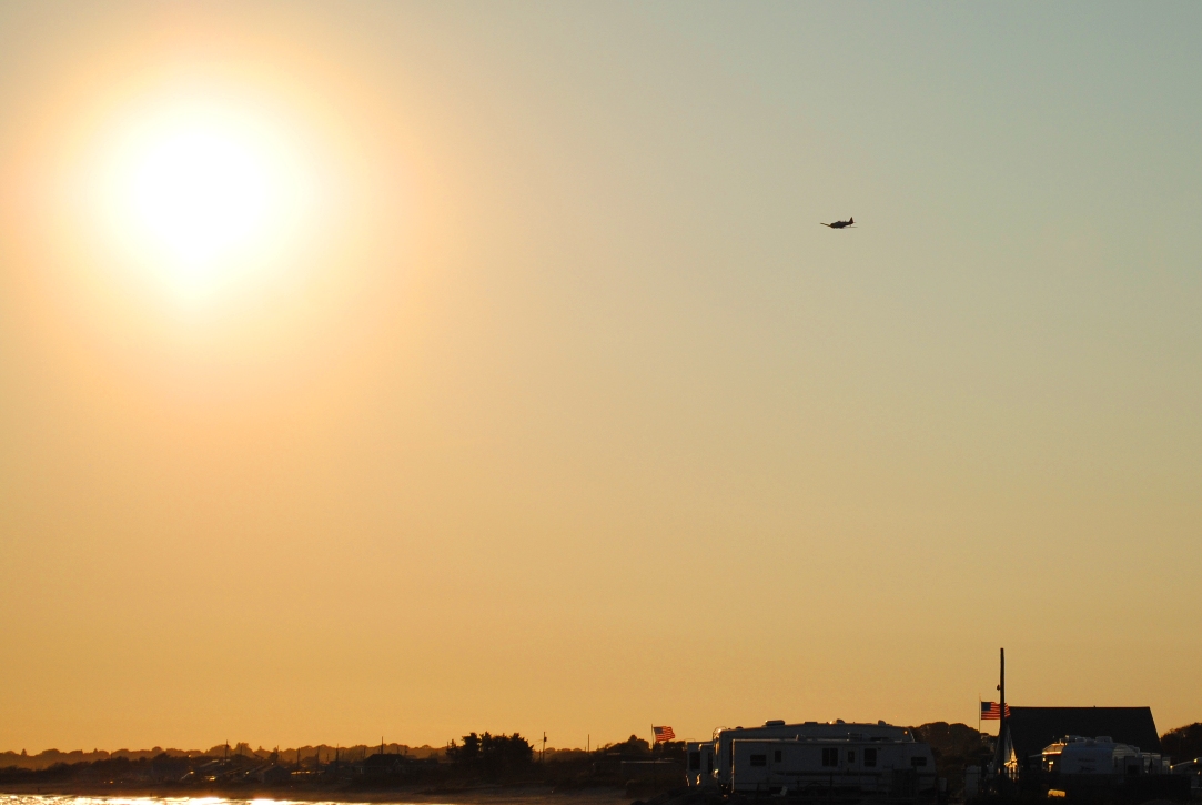 leaving towards the sun