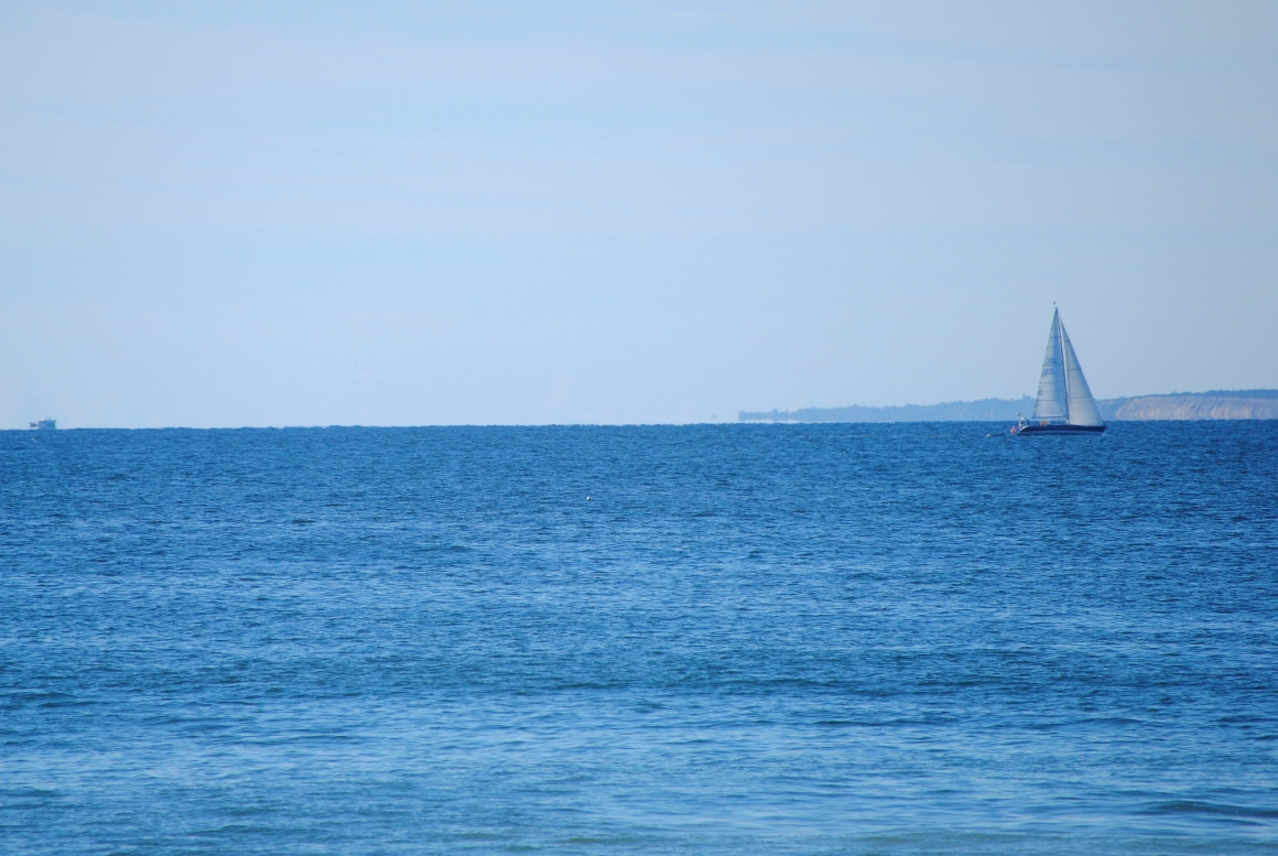 sail boat and block island