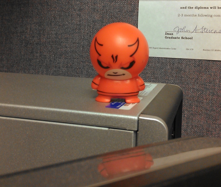 our skee ball winnings purchased my new office buddy... this skee ball demon