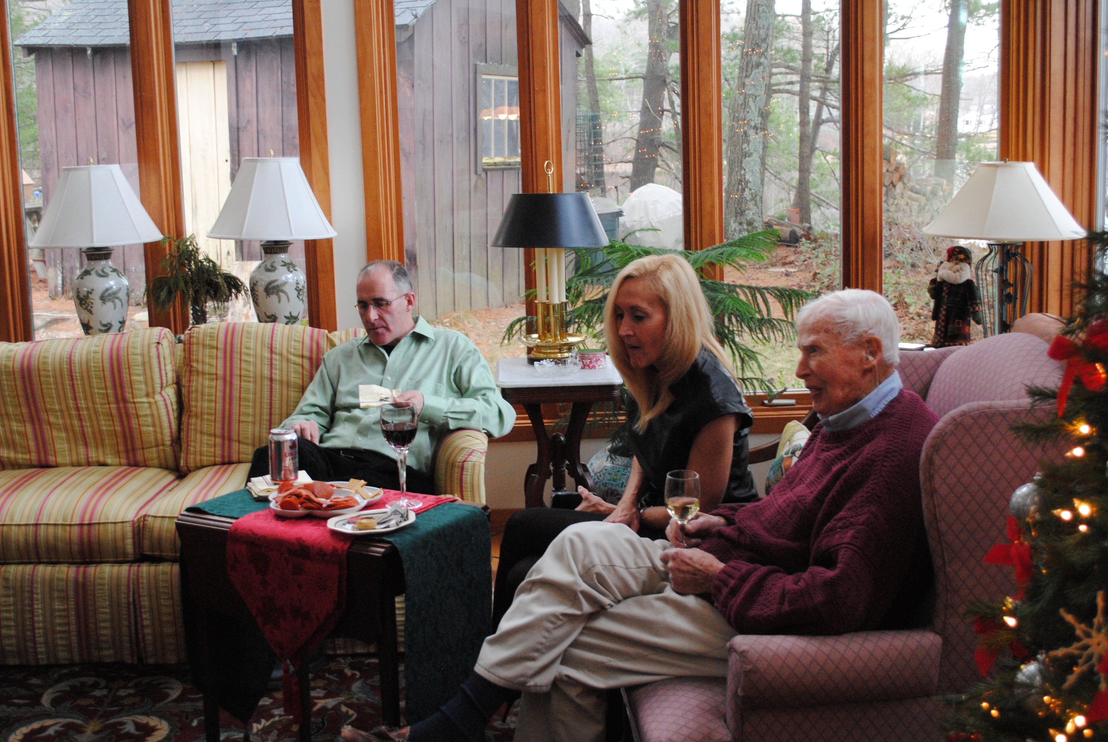 grandpa chet, barbara, alan