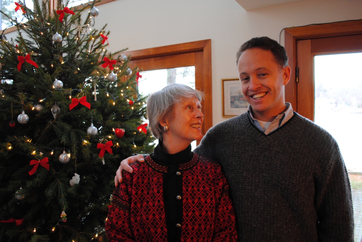 my mom and chip