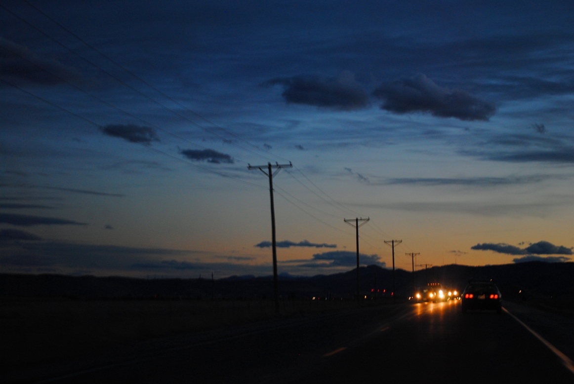 on the drive