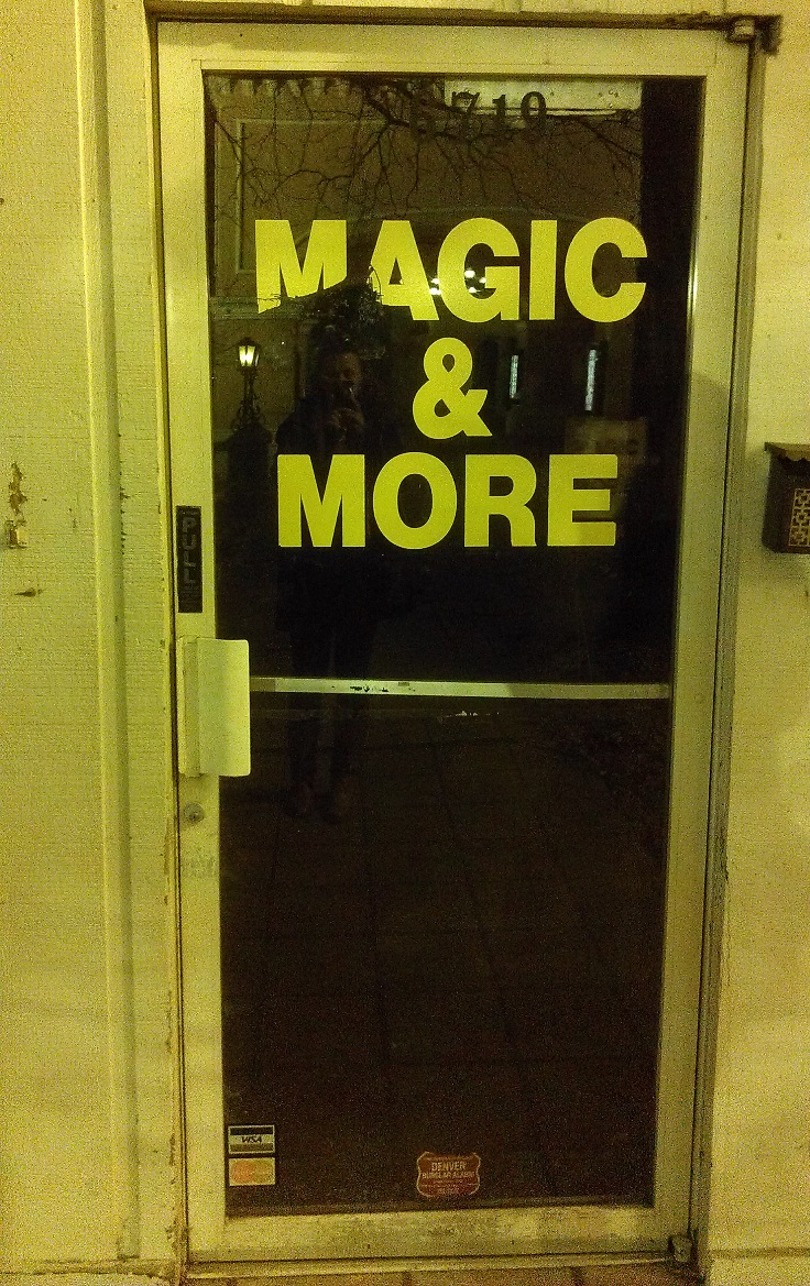 sketchy magic store? or once was magic store?