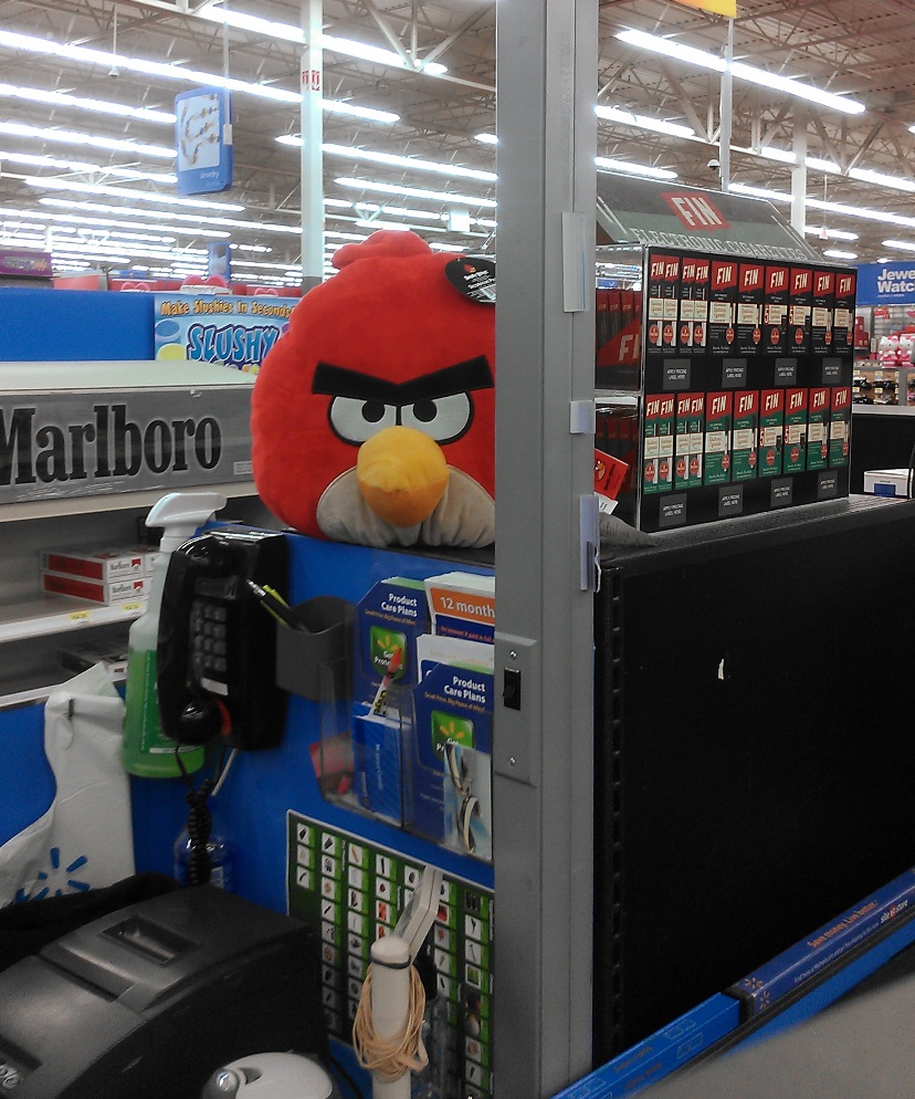 odessa wanted a walmart stop on the way home... and i found this guy. oh man, i wanted him sooo bad